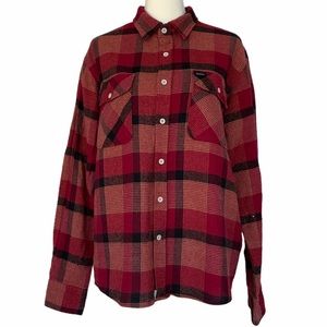 Brixton button up checkered flannel